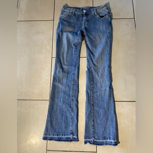 Haute Monde Blue Straight Leg Jeans Size 3